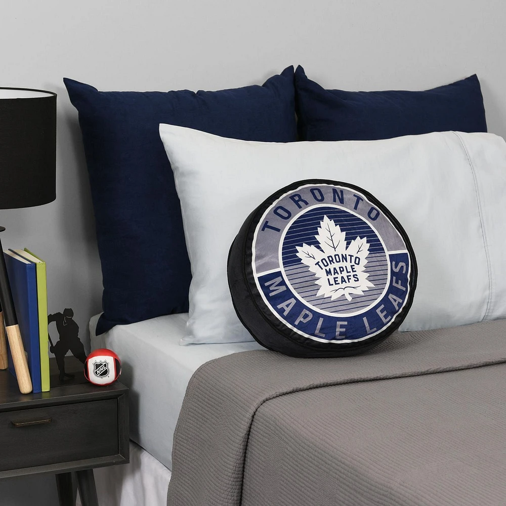 NHL Toronto Maple Leafs Puck Pillow