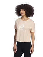 Reebok Women’s ‘Practice’ Cropped Tee