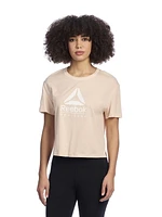 Reebok Women’s ‘Practice’ Cropped Tee