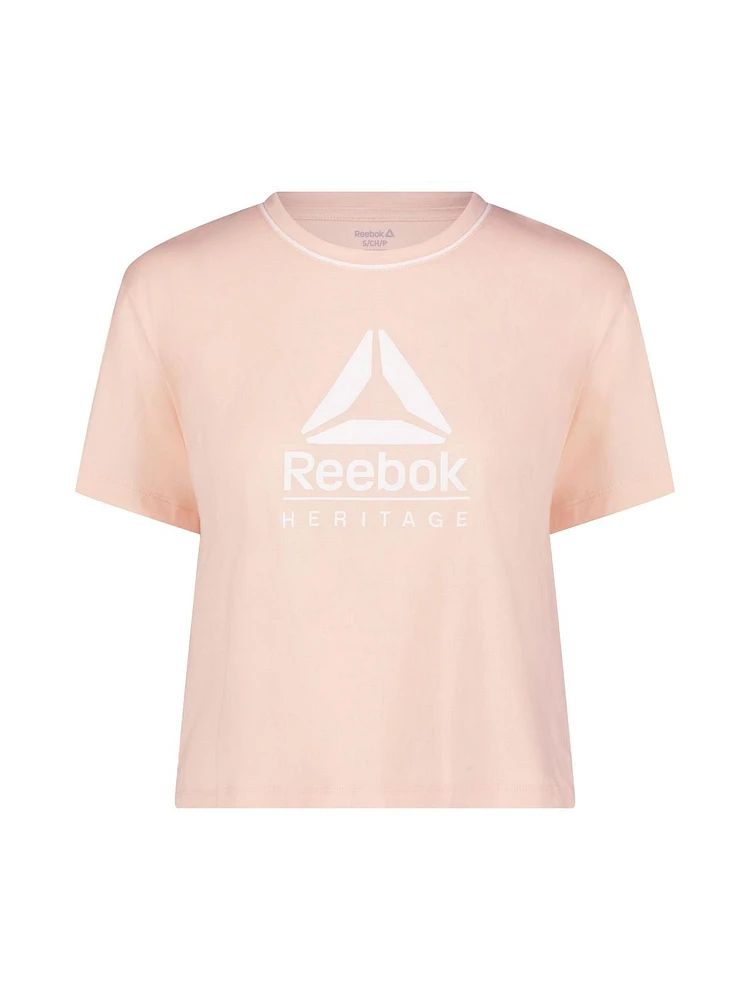 Reebok Women’s ‘Practice’ Cropped Tee