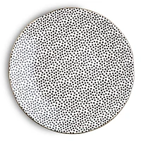 Thyme & Table Dot Salad Plate, Made of Stoneware