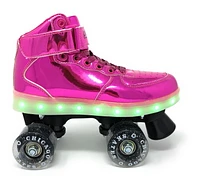 Chicago Skates Pulse LED Light Up Rollerskates, Pink