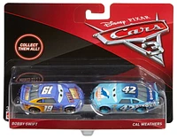 Disney/Pixar Cars 3 Bobby Swift & Cal Weathers Die-Cast Vehicle 2-Pack