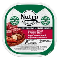 Nutro Grain Free Simmered Beef & Potato Stew Cuts in Gravy Wet Dog Food, 100g