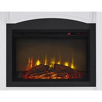 Lamont Mantel Fireplace, White