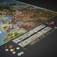 Avalon Hill Axis & Allies Europe 1940 Second Edition WWII Strategy Board Game, With Extra Large Gameboard, Ages 12 and Up, 2-6 Players