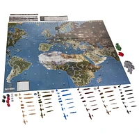 Avalon Hill Axis & Allies Europe 1940 Second Edition WWII Strategy Board Game, With Extra Large Gameboard, Ages 12 and Up, 2-6 Players