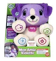 LeapFrog My Pal Violet, infant plush toy with personalization, music and lullabies, learning content for baby to toddler