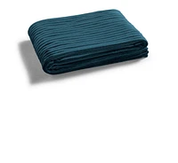 Sunbeam Heated Ribbed Velvet Throw