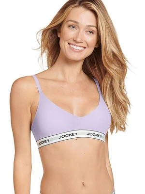 Bralette triangle en coton extensible de Jockey