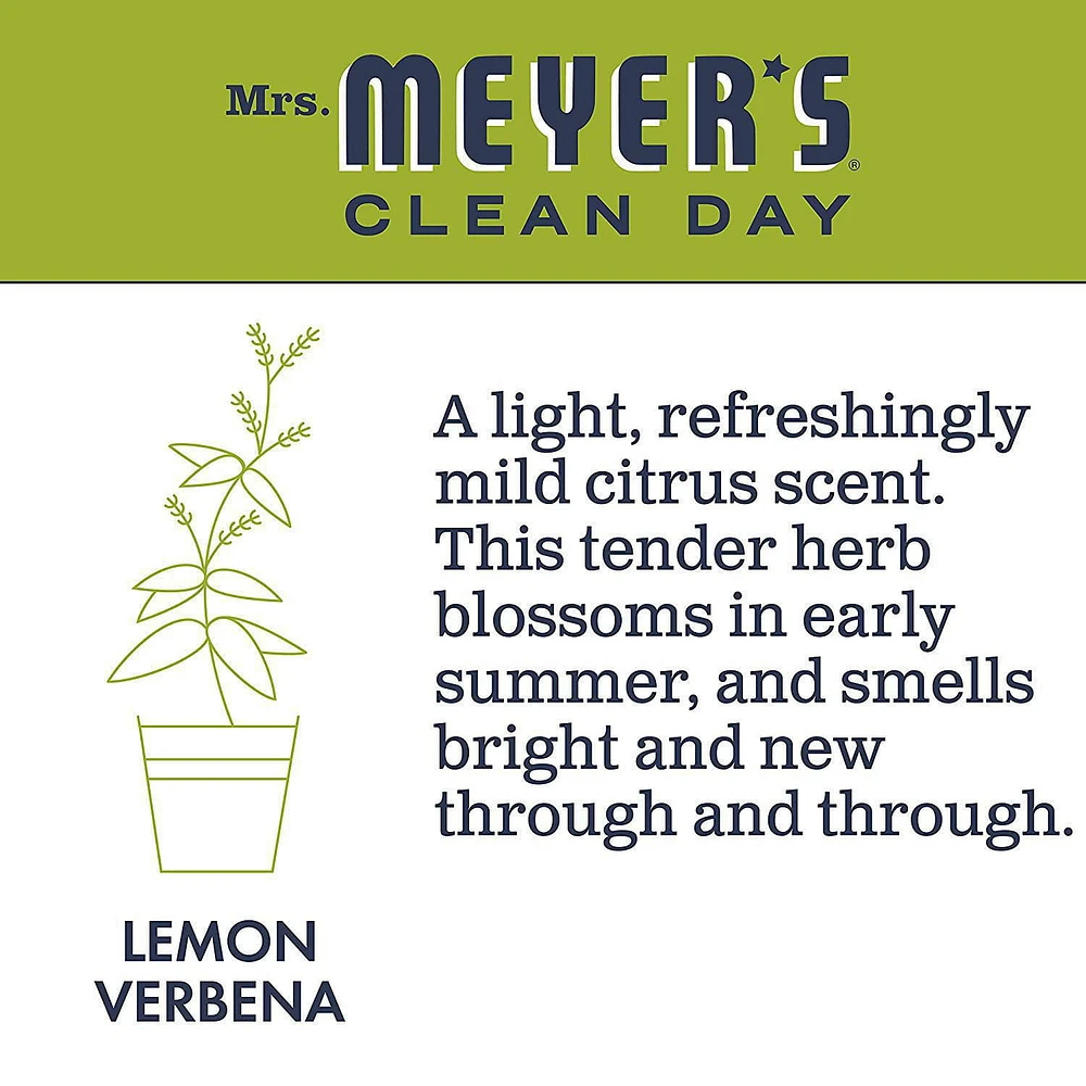 Mrs. Meyer's Clean Day bathroom tub & tile cleaner, Lemon Verbena, 976ml