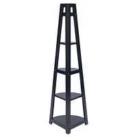 Winsome 20527 Adam 5-tier A-frame Corner Shelf