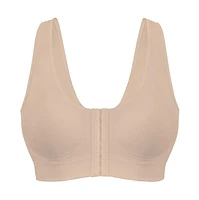 Exquisite Form  #9601000 FULLY Seamless Full-Coverage Bra, Wire-Free, Front Closure, Available Sizes - M 3XL