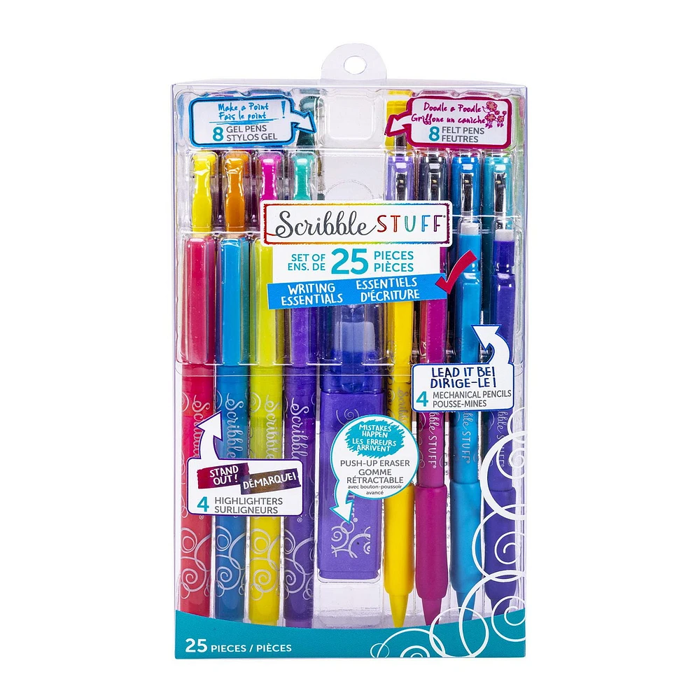 Scribble Stuff 25pc Writing Kit