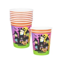 8ct paper cups - family house