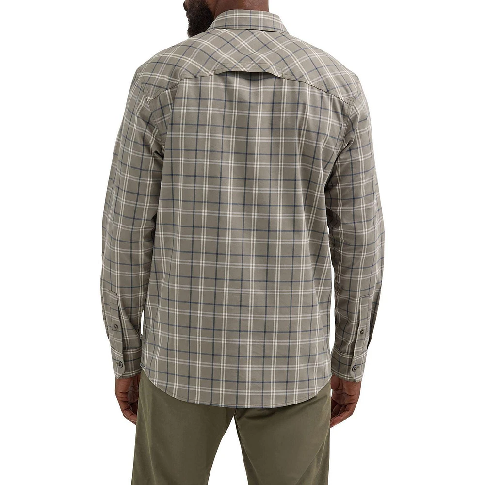 Wrangler Men's Outdoor Long Sleeve Utility