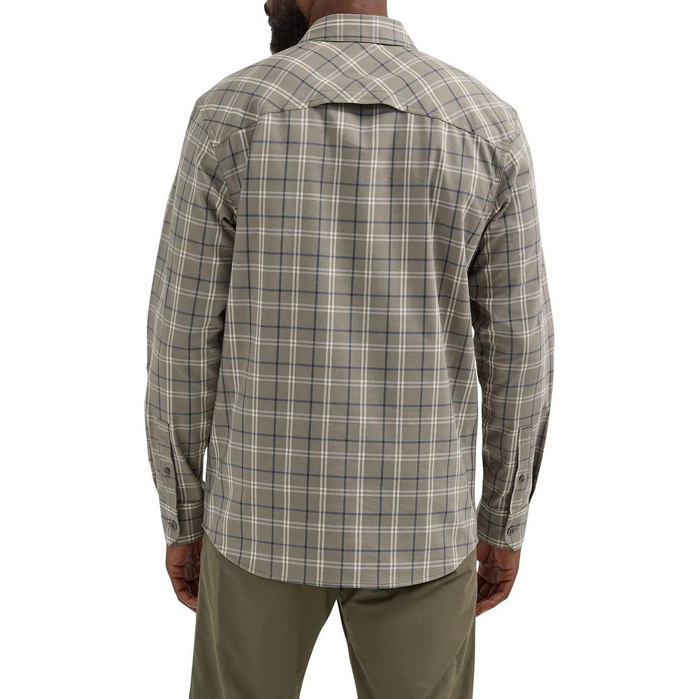 Wrangler Men's Outdoor Long Sleeve Utility