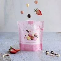 Sana Neapolitan Chocolate-Style Covered Protein Bites, No Added Sugar, 100g, Neapolitan Protein Bites 100g