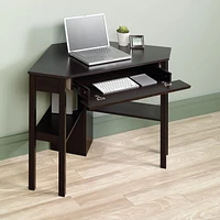 Sauder Beginnings Computer Desk, Cinnamon Cherry, 412314