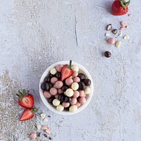 Sana Neapolitan Chocolate-Style Covered Protein Bites, No Added Sugar, 100g, Neapolitan Protein Bites 100g