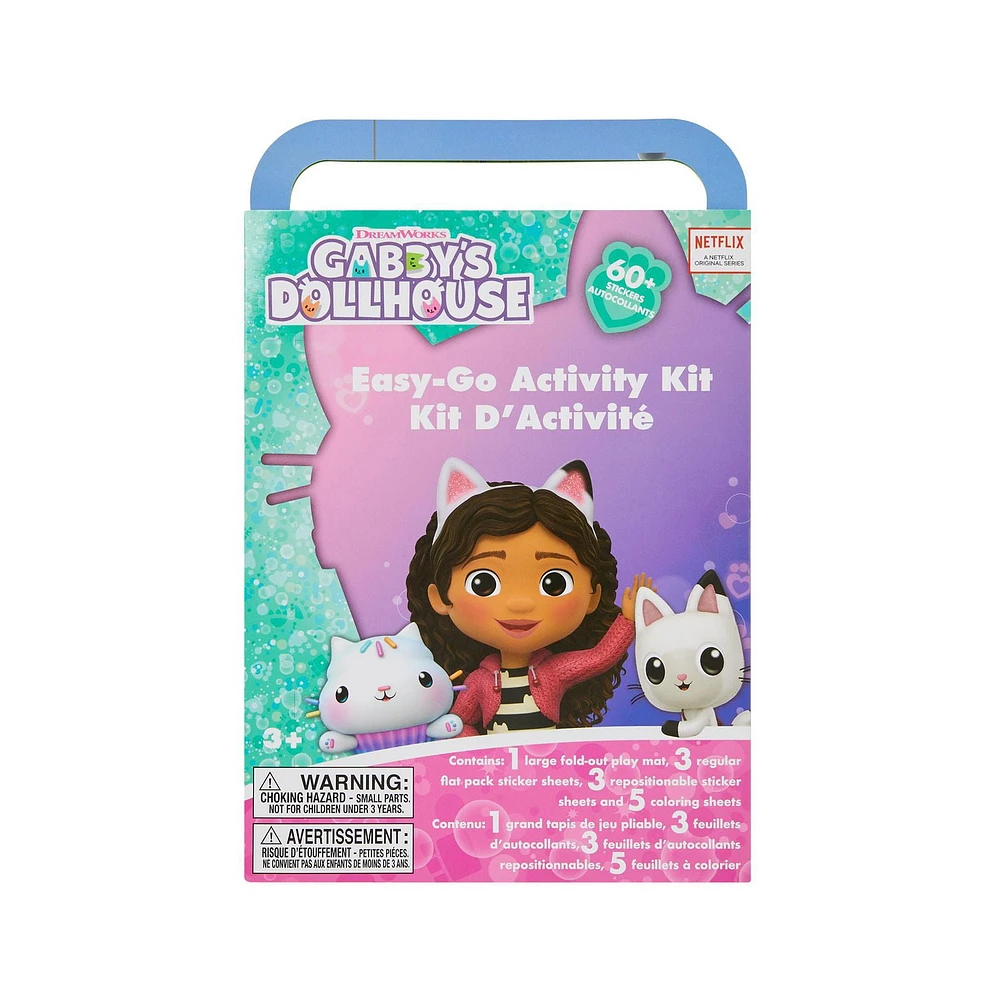 Gabby's Doll House Easy Go Sticker and Activity Book, Gabby Stickers