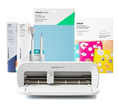 Cricut Joy Xtra Bundle - Compact DIY Craft Cutting Machine with Cutting Machine Accessories