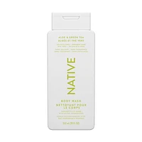 Nettoyant pour le corps Native Aloès et thé vert, 532 mL