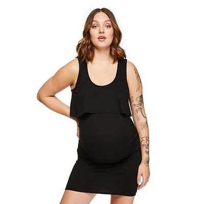 Paisley Sky Maternity Nursing Dress