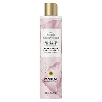Shampooing hydratation amplifiée miracle Pantene Nutrient Blends avec eau de rose pour les cheveux secs, sans sulfate 285 ml