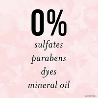 Shampooing hydratation amplifiée miracle Pantene Nutrient Blends avec eau de rose pour les cheveux secs, sans sulfate 285 ml
