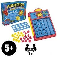 Perfection Game for Kids, Pop Up Game, Customize the Tray for Over 250 Combinations, Kids Games, Games for 1+ Players, Ages 5 and up