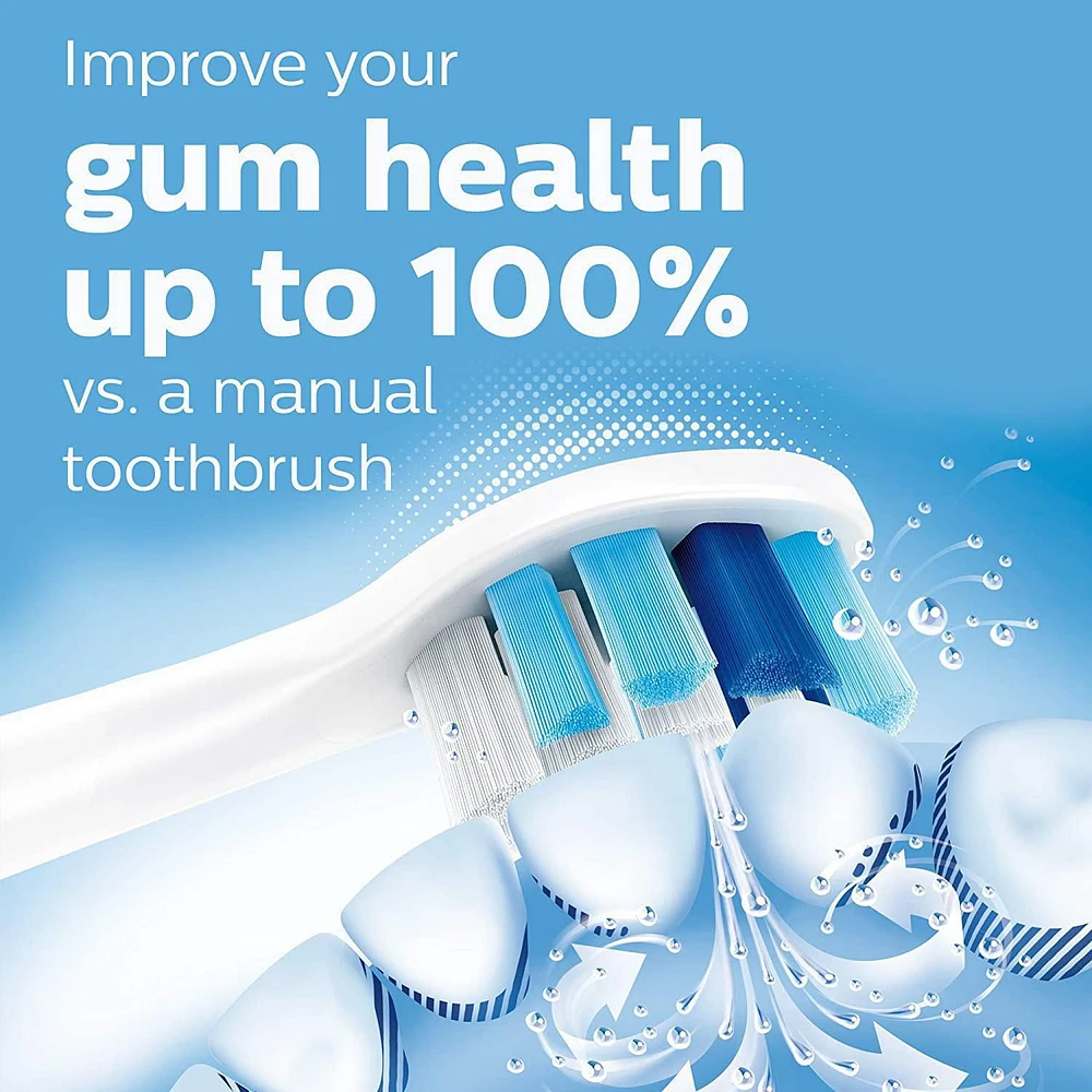 Philips Sonicare ProtectiveClean 4500 Gum Health Rechargeable Electric Toothbrush, HX6827/11, White, Improves gum health