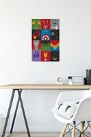 Marvel Comics - Avengers - Minimalist Grid Wall Poster, 14.725" x 22.375"