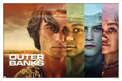 Netflix Outer Banks - Faces Wall Poster