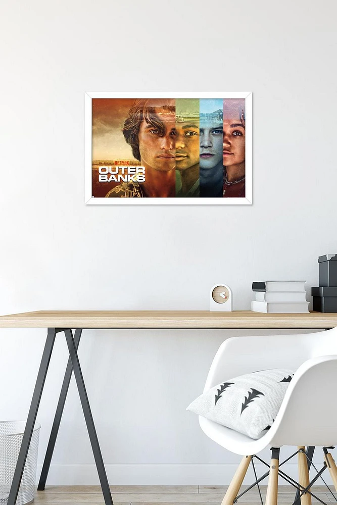 Netflix Outer Banks - Faces Wall Poster