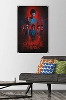 Netflix Stranger Things: Season 4 - Group Wall Poster with Pushpins, 22.375" x 34"