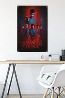 Netflix Stranger Things: Season 4 - Group Wall Poster with Pushpins, 22.375" x 34"