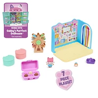 Gabby's Dollhouse, Baby Box Cat Craft-A-Riffic Room with Exclusive Figure, Accessories, Furniture and Dollhouse Delivery, Kids Toys for Ages 3 and up