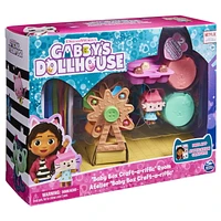 Gabby's Dollhouse, Baby Box Cat Craft-A-Riffic Room with Exclusive Figure, Accessories, Furniture and Dollhouse Delivery, Kids Toys for Ages 3 and up