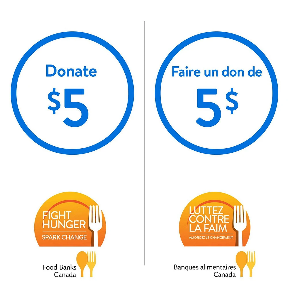 Food Banks Canada $5 Donation