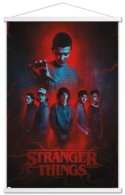 Netflix Stranger Things: Season 4 - Group Wall Poster with Magnetic Frame, 22.375" x 34"