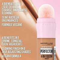 Maybelline New York Instant Age Rewind- Maquillage pour visage Instant Perfector 4-in-1 Glow Makeup, Clair-Pâle Maquillage 4-en-1 pour un look éclatant parfait.