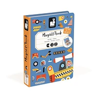 Janod • Racers Magneti’Book • 3 to 8 Years • Educational Magnetic Games Toy for Kids