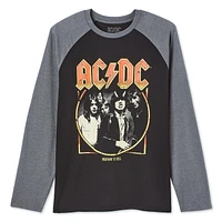 AC/DC Men's Raglan Tee