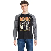 AC/DC Men's Raglan Tee