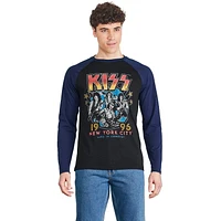 Kiss Men's Raglan Tee