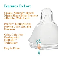 Evenflo Feeding Balance + Standard Neck BPA-Free Bottles