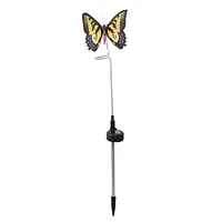 BUTTERFLY GARDEN STAKE LIGHT WITH BENDABLE POLE