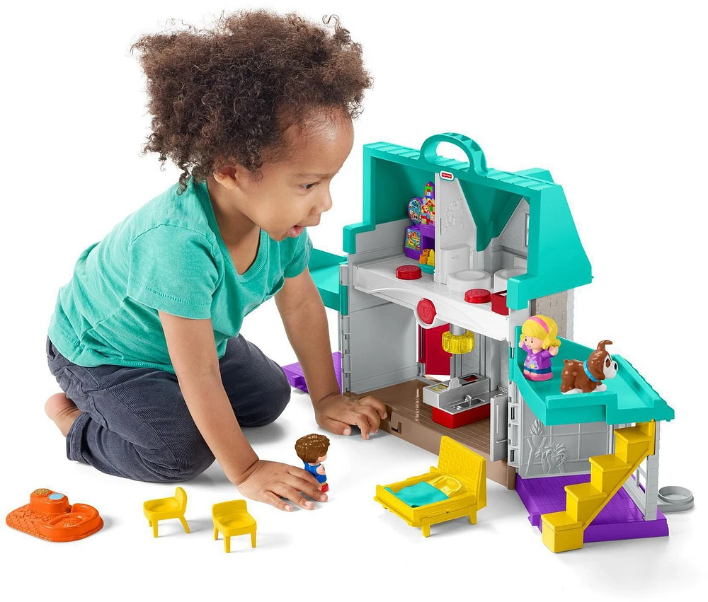 Fisher-Price Little People Big Helpers Home - Bilingual Edition