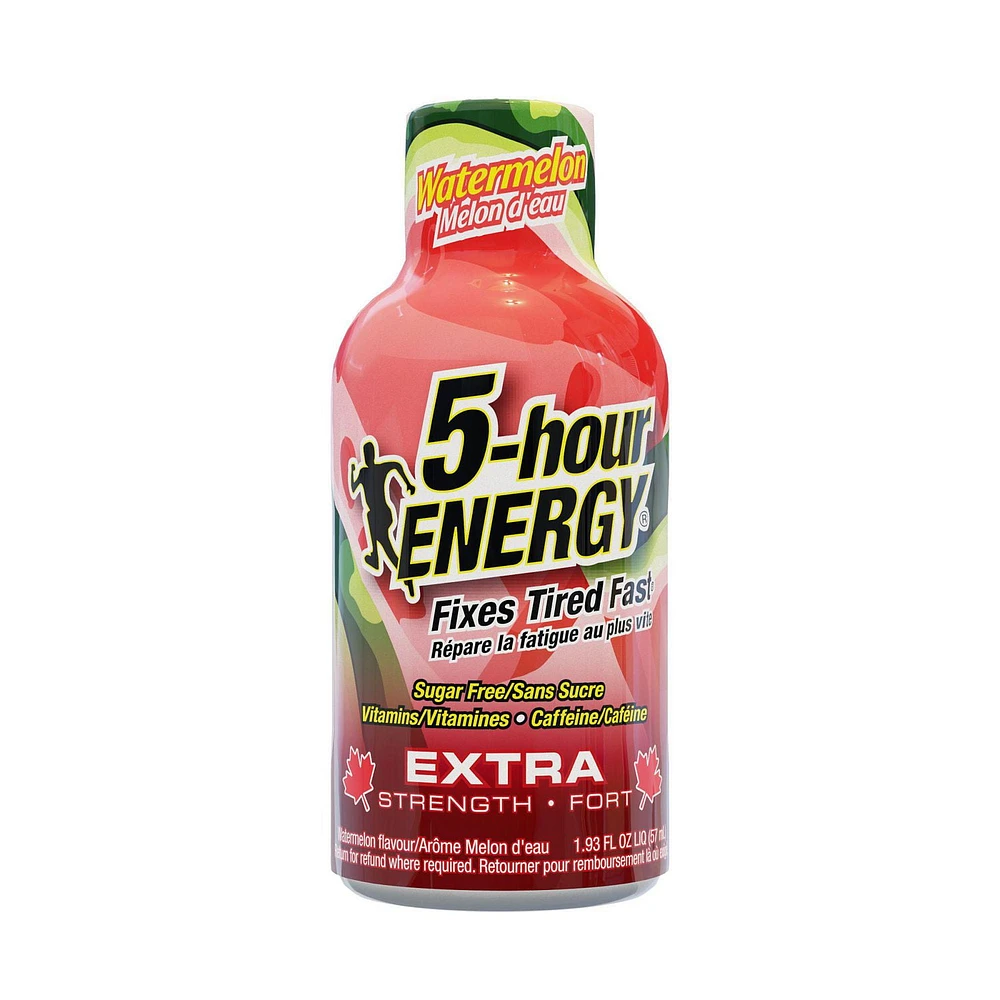 5 Hour Energy Extra Strength Watermelon 6PK, 5HR Watermelon ES 6PK